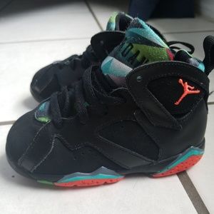 Nike air jordan VII Barcelona nights boys sz 9